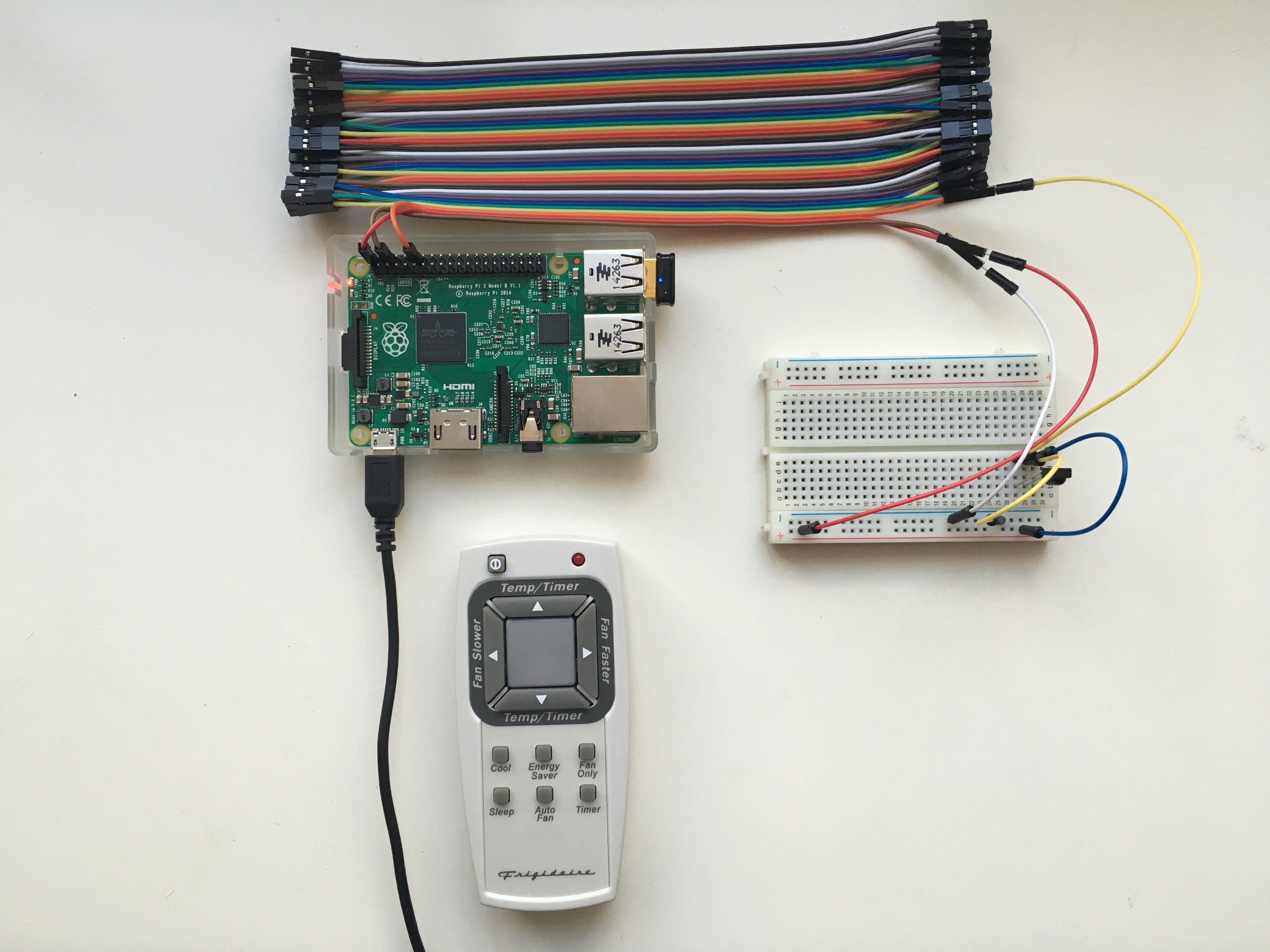 Raspberry Pi IR remote setup